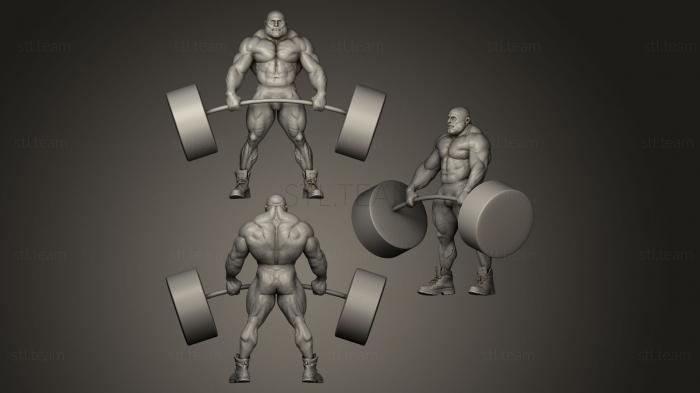 3D model Powerlifting (STL)